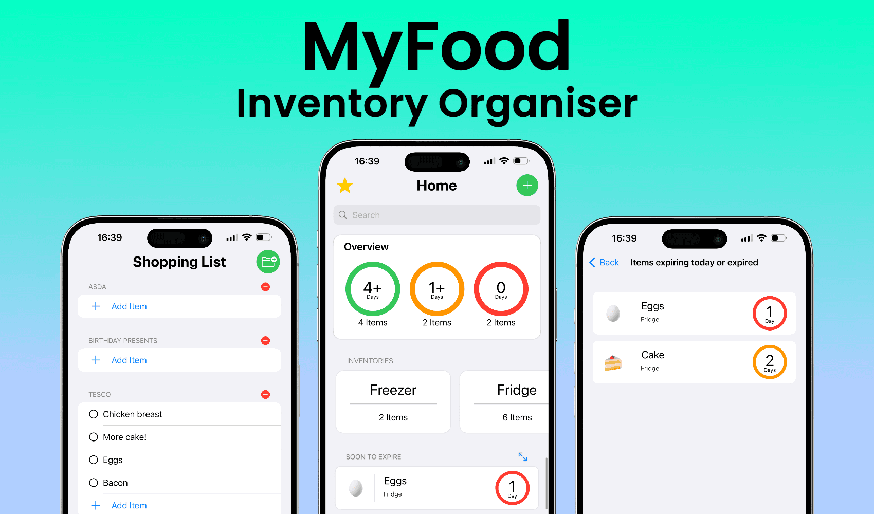 MyFood - Inventory Management